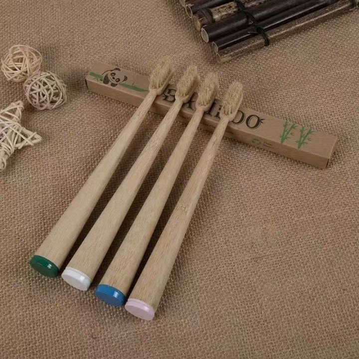 বাঁশের টুথব্রাশ শঙ্কু আকৃতি
