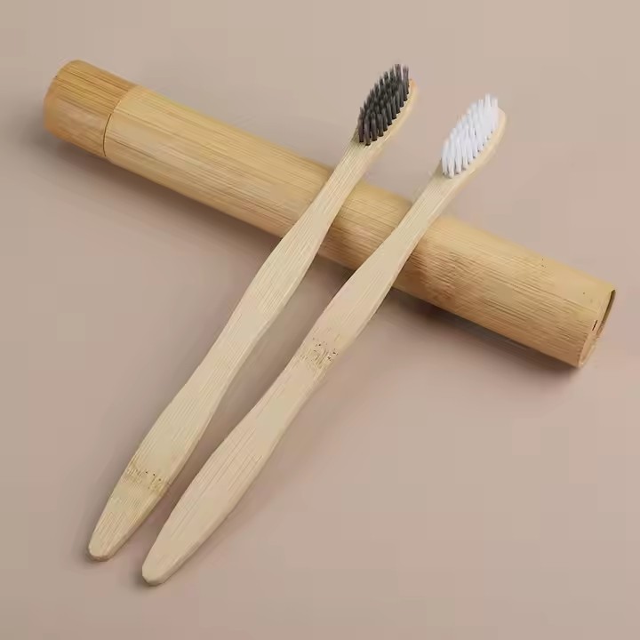 Bamboo Flat Wave Toothbrush