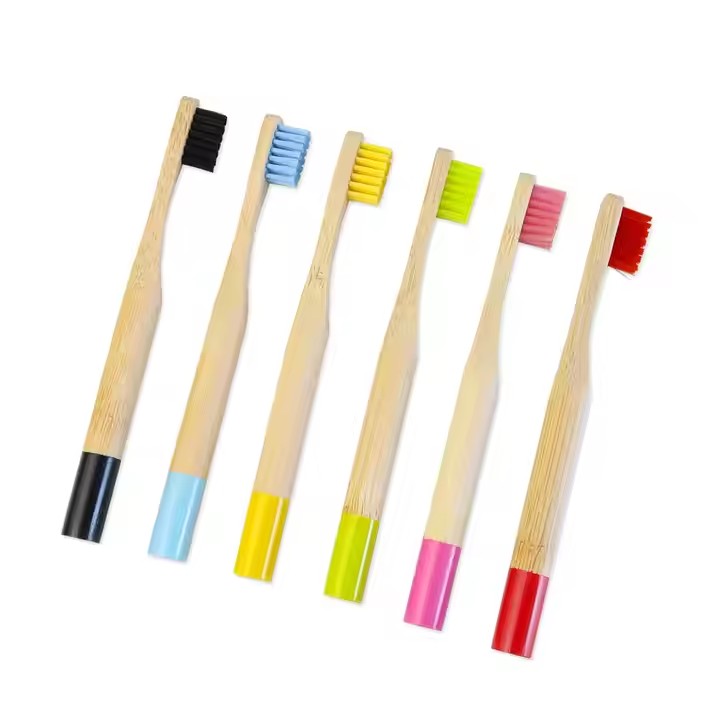 Bamboo Round Handle Toothbrush