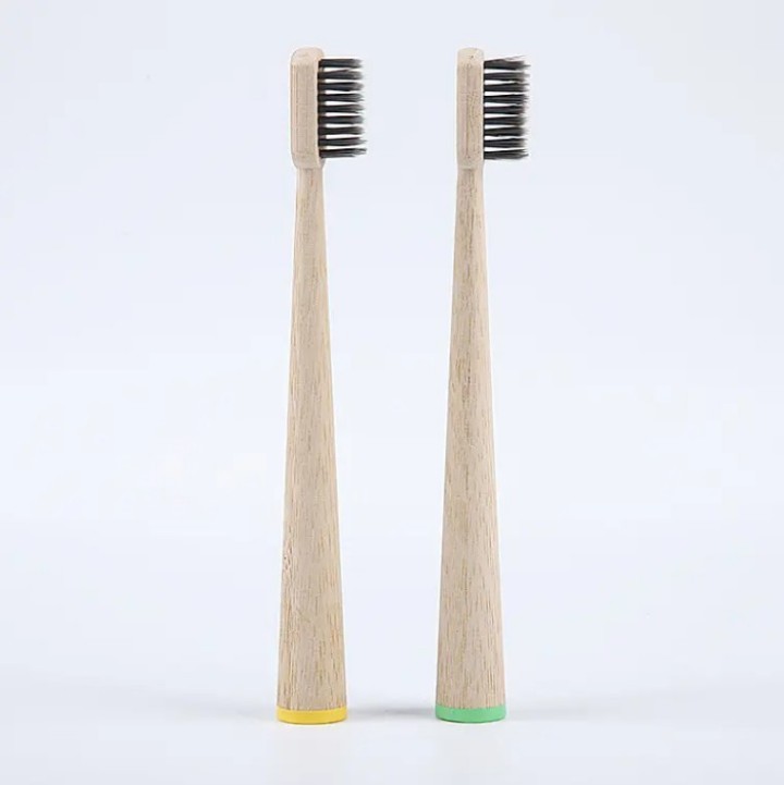 Bamboo Toothbrush Cone Shape